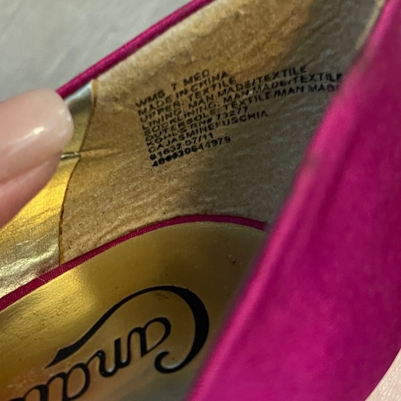 Candie’s pink sparkly heels size 7 - Picture 7 of 13